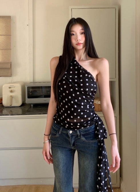 Polka Dot Tube Top